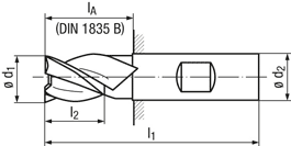 technische Zeichnung Fraeser RG13-31C