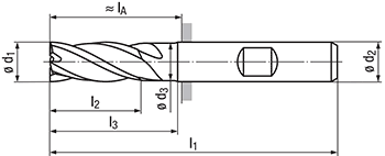 technische Zeichnung Fraeser RG13-11C