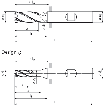 technische Zeichnung Fraeser RG19-16A